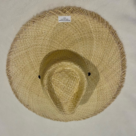 Sunshine Tienda WIDE BRIMMED PALM FRINGE HAT size XS / S - Picture 5 of 6